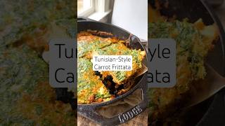 TunisianStyle Carrot Frittata  Baked Frittata Recipe shorts [upl. by Gnol]