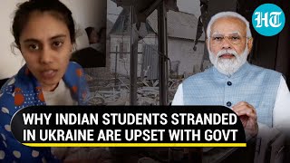 ‘No one helping us’ Indian students in Ukraine question ‘confusing’ advisory slam govt [upl. by Lathan418]