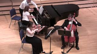 BørneTrio Op 31 Fini Henriques  Csehy ChamberFest 2016 [upl. by Joachim]