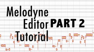 Melodyne Editor  part 2  More Vocal Tuning Male Vocals Formant Timing and Amplitude Correction [upl. by Attem287]