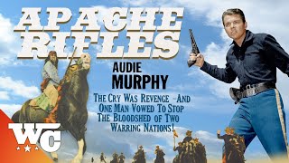 Apache Rifles  Full Movie  Classic 1960s Western In HD Color  Audie Murphy  Western Central [upl. by Darom]