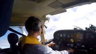 VFR Flug von NRW nach Helgoland EDXH [upl. by Ahsitam]