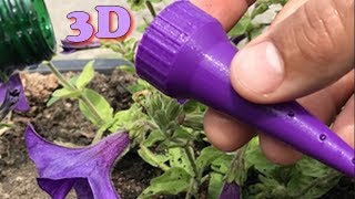 Comment arroser vos plantes pendant les vacances goutte à goutte impression 3D [upl. by Mauer]