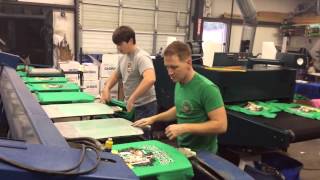 Precision Oval Gator Grafix LLC St Paddys Day Screen Pri [upl. by Mackler]