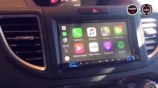 Instalación Pantalla MirrorLink Honda CRV Madrid Audio [upl. by Neyu]