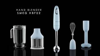 HBF02 Hand blender  smeg50style  EN version [upl. by Silin]