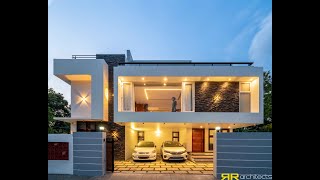 CONTEMPORARY RESIDENCE IN 48CENTS l 2650 sqft l Trivandrum l RR ARCHITECTS [upl. by Illac]