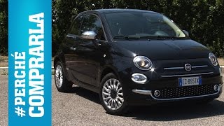 Fiat 500 restyling 2016 Perché comprarla e perché no [upl. by Cown]