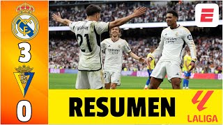 REAL MADRID CAMPEÓN Páliza al CÁDIZ 30  Goles de Brahim Díaz JUDE BELLINGHAM y JOSELU  La Liga [upl. by Cynara624]