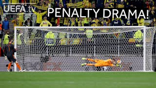 VILLARREAL MAN UNITED UEL FINAL  The full penalty shootout [upl. by Saphra873]