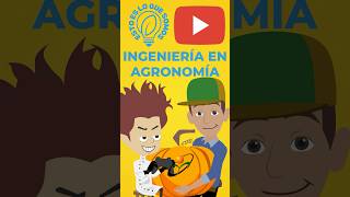 PROFESIONES  INGENIERÍA EN AGRONOMÍA  V2 estoesloquesomos [upl. by Anrehs]