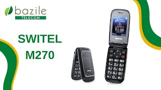 Présentation du téléphone Switel M270  Bazile Telecom [upl. by Henriette]