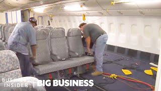 How Airplane Interiors Are Designed  Big Business [upl. by Sartin]