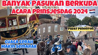 Banyak Pasukan Berkuda acara Prinsjesdag 2024 di Belanda 🇳🇱 [upl. by Adiell]