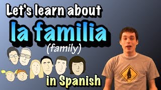 Learn Spanish  Family Members beginner [upl. by Tennaj553]