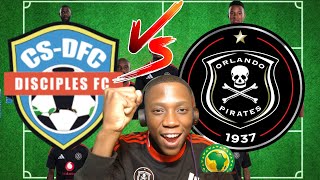 ORLANDO PIRATES LINE UP VS DISCIPLES REVEALEDLIVESCORE [upl. by Adnerak314]