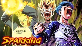 SP Trunks Youth Showcase  Dragon Ball Legends [upl. by Oderfliw]