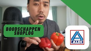 Nederlandse ASMR  Boodschappen Shoplog 🛍 ALDI 3 🛒🏬 [upl. by Benjy303]