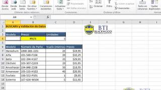 BUSCARV y validacion de datos [upl. by Jeffrey]