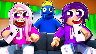 We played Rainbow Friends but on Mobile  Roblox [upl. by Aicerg817]