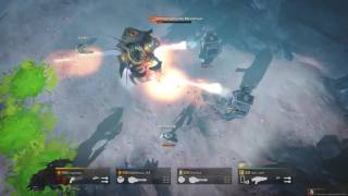 Helldivers  EXO44 Stomper Exosuit vs Hive Lord [upl. by Leander]