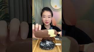 Ice cream demoulding crispy ice cream voice control Menglong ice cream 121 [upl. by Naneik]