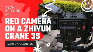 RED DRAGON CAMERA on a ZHIYUN CRANE 3S  8K amp 5K Professional Cameras [upl. by Dranik76]