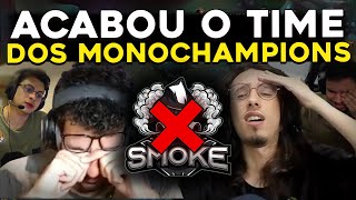 FIM DO TIME DOS MONOCHAMPIONS AYEL VERDADEIRO HEROI JUKES INCRÉDULO RENECRODILO LEAGUE OF LEGENDS [upl. by Esinart]