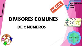 Divisores comunes de 24 y 18 [upl. by Acsecnarf]