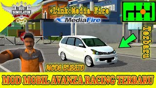 Mod Mobil Avanza BussidMod Avanza RacingLampu TembakMod terbaru Bussid [upl. by Tigges]