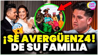 Deyvis Orosco excluye a su familia de su boda por utilizar polleras [upl. by Nnasor490]