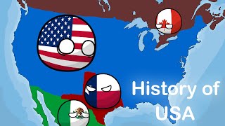 Countryballs  History of USA full [upl. by Giulia]