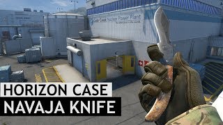 Navaja Knife Animations  Horizon Case Update  CSGO [upl. by Julianne]