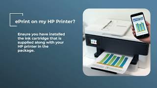 How do I Enable ePrint on my HP Printer  techiebee [upl. by Gomer]