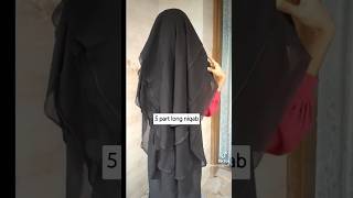 5 part niqab arabic shortvideo islamicstatus [upl. by Knitter]