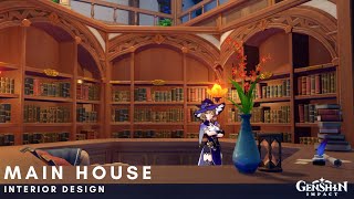 Main House Serenitea Pot Interior Design Showcase [upl. by Hufnagel]