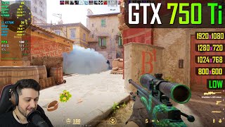 Counter Strike 2 on the GTX 750 Ti 2GB [upl. by Ajnin37]