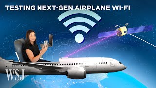 How Starlink and Others are Going to Supercharge Airplane WiFi  WSJ [upl. by Cad]