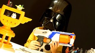 Нёрф Война  Nerf War STRONGARM vs Star Wars  Бластреры Нерф vs Звёздные Войны [upl. by Rey]