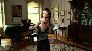 Hilary Hahn Plays Sarabande in D Minor by Bach [upl. by Aleyam]