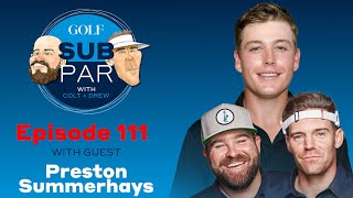 Preston Summerhays talks beating Tony Finau the first time Playing in the US Open at 18 [upl. by Afatsom]