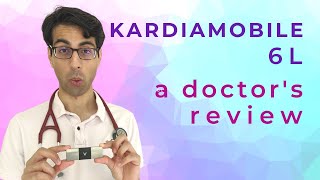 AliveCor KardiaMobile 6L ECG EKG Device for Atrial Fibrillation A Doctors Review [upl. by Claudina]