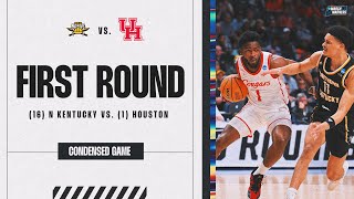 Houston vs Northern Kentucky  First Round NCAA tournament extended highlights [upl. by Xuaeb855]