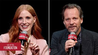 Jessica Chastain amp Peter Sarsgaard QampA for ‘Memory’  SAGAFTRA Foundation Conversations [upl. by Sarilda]