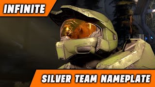 Unlocking the Silver Team Nameplate  Halo Infinite [upl. by Kentigera]