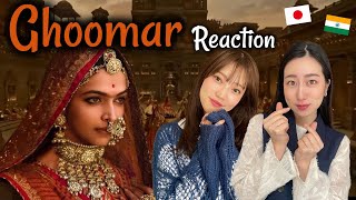 quotPadmaavat Songquot Ghoomar Reaction Deepika Padukone Shahid Kapoor Ranveer SinghShreya Ghoshal [upl. by Ahsiket]