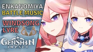 Enkanomiya Battle Theme  Windsong Lyre  Genshin Impact [upl. by Otila]