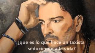 Ricardo Arjona Historia De Taxi Letra lyrics [upl. by Aicenod]