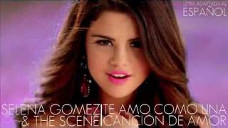 Selena Gomez  Te Amo Como Una Canción De Amor  Español  Cantable [upl. by Son895]