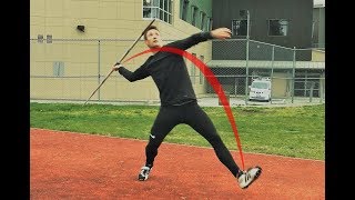 The Javelin Throw  5 Easy Steps [upl. by Ardnnaed444]